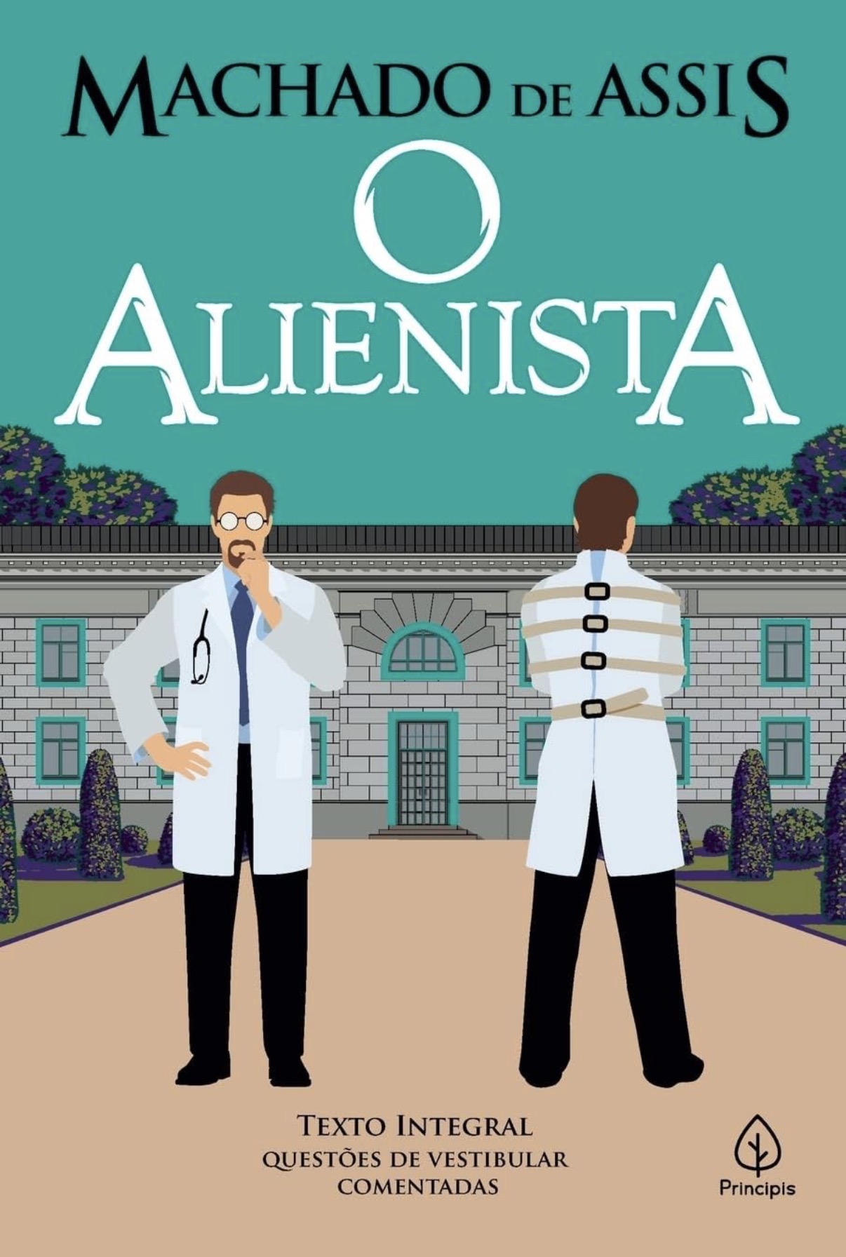 Capa do livro O Alienista